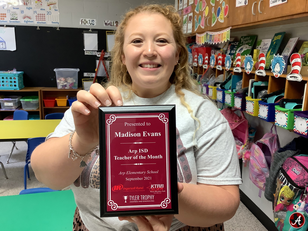 teacher of the month